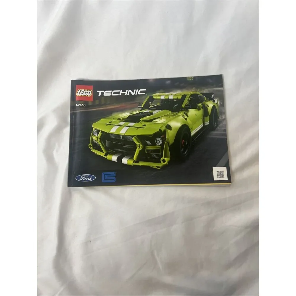 Manual for Lego Technic 42138‎ Ford Shelby BOOKLET ONLY